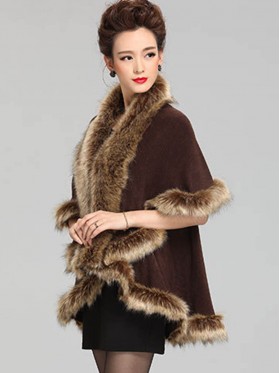 Flocking Asymmetric Thicken Loose Cape