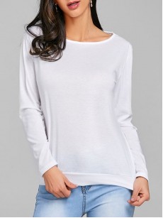 Backless Lace T-shirt