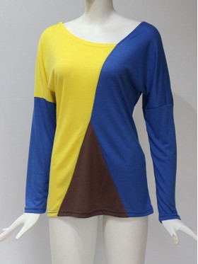 Irregual Color Block T-shirt