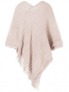 Apricot  V-Neck Tassel Knitwear