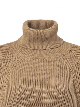 Bat Sleeve Solid Color Knitwear