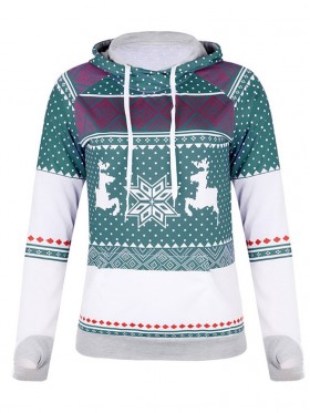 Women's Best Seller Christmas Element Hoodie