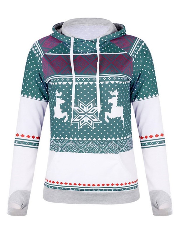 Women's Best Seller Christmas Element Hoodie