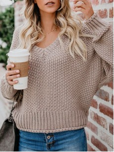 Winter Casual Micro-Elastic Knitwear