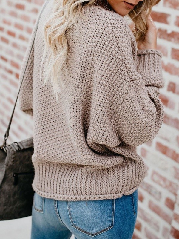 Winter Casual Micro-Elastic Knitwear