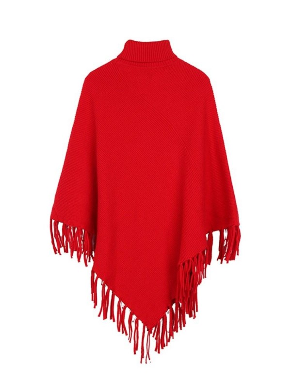 Casual Plain Fall Cape