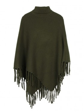 Casual Plain Fall Cape